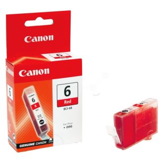 Cartouche d'origine Canon 8891A002 / BCI-6 R - rouge
