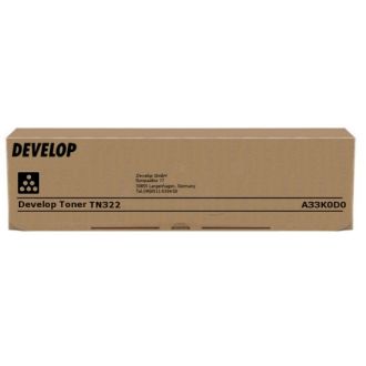 Toner d'origine Develop A33K0D0 / TN-322 - noir