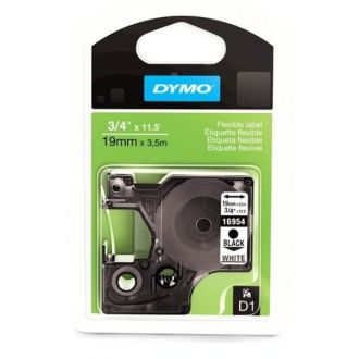 Ruban cassette d'origine Dymo 16960 / S0718070 - noir, blanc