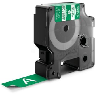 Ruban d'origine Dymo 1805420 - vert, blanc