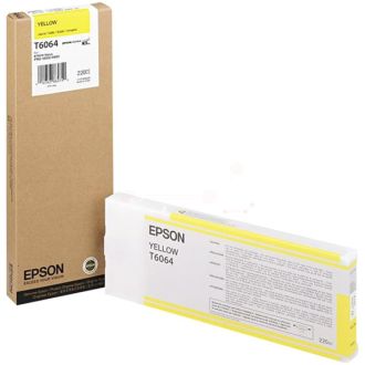 Cartouche d'origine Epson C13T606400 / T6064 - jaune