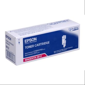 Toner d'origine Epson C13S050612 / 0612 - magenta