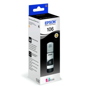 Bouteille d'encre d'origine Epson C13T00R140 / 106 - noire
