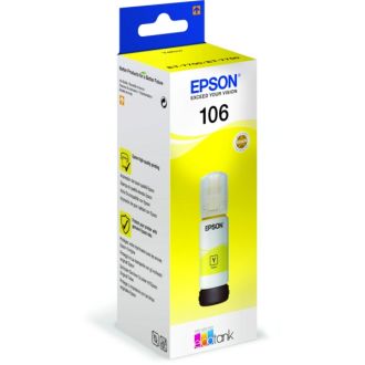 Bouteille d'encre d'origine Epson C13T00R440 / 106 - jaune