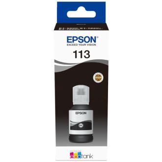 Bouteille d'encre d'origine Epson C13T06B140 / 113 - noire
