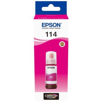 Bouteille d'encre d'origine Epson C13T07B340 / 114 - magenta
