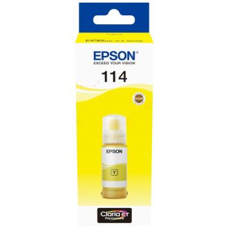 Bouteille d'encre d'origine Epson C13T07B440 / 114 - jaune