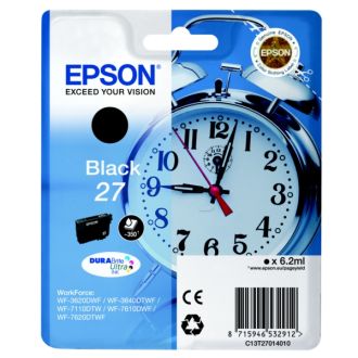 Cartouche d'origine Epson C13T27014010 / 27 - noire
