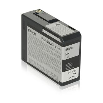 Cartouche d'origine Epson C13T580100 / T5801 - noire