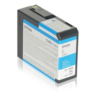 Cartouche d'origine Epson C13T580200 / T5802 - cyan