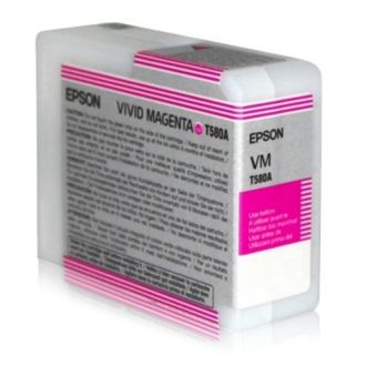 Cartouche d'origine Epson C13T580A00 / T580A - magenta