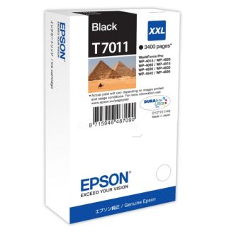 Cartouche d'origine Epson C13T70114010 / T7011 - noire