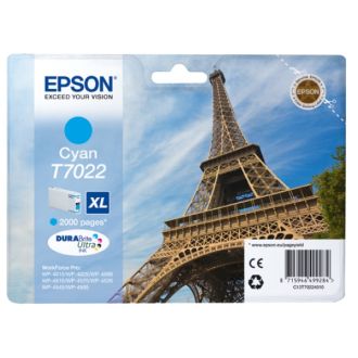 Cartouche d'origine Epson C13T70224010 / T7022 - cyan