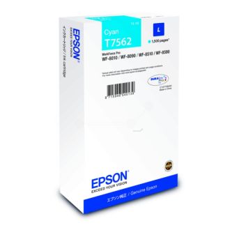 Cartouche d'origine Epson C13T756240 / T7562 - cyan