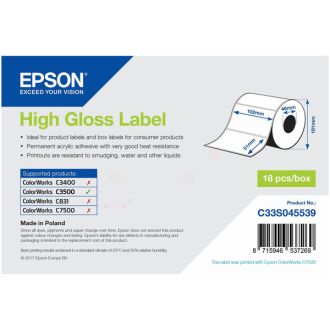 Ruban cassette d'origine Epson C33S045539