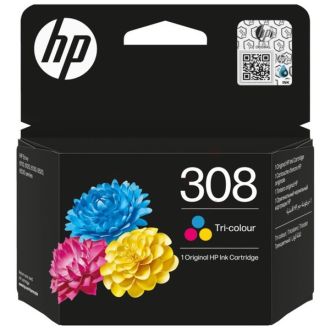 Cartouche d'origine HP 7FP20UE / 308 - multicouleur