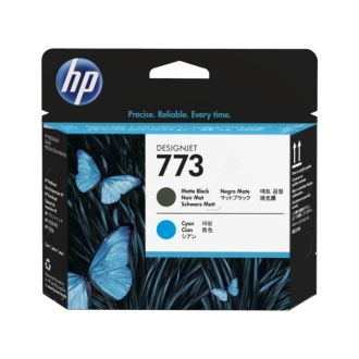 Tête d'impression d'origine HP C1Q20A / 773 - noire, cyan