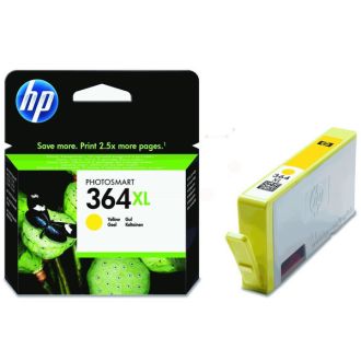 Cartouche d'origine HP CB325EE / 364XL - jaune