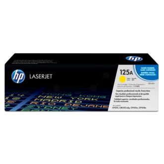 Toner d'origine HP CB542A / 125A - jaune