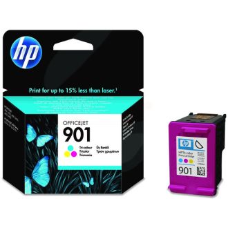 Cartouche d'origine HP CC656AE / 901 - multicouleur