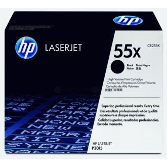 Toner d'origine HP CE255X / 55X - noir