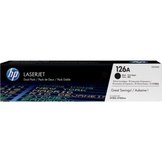 Toner d'origine HP CE310AD / 126A - noir