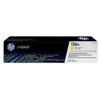 Toner d'origine HP CE312A / 126A - jaune