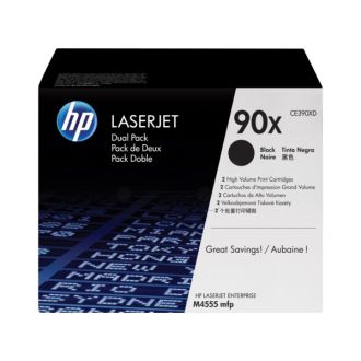 Toner d'origine HP CE390XD / 90X - noir