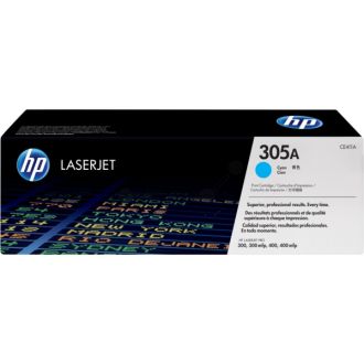 Toner d'origine HP CE411A / 305A - cyan