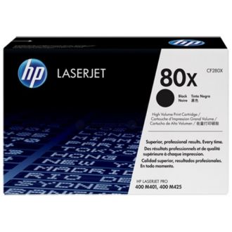Toner d'origine HP CF280X / 80X - noir
