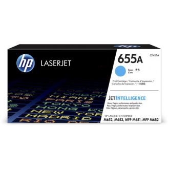 Toner d'origine HP CF451A / 655A - cyan