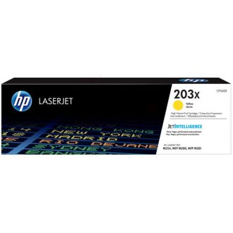 Toner d'origine HP CF542X / 203X - jaune