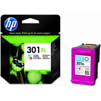 Cartouche d'origine HP CH564EE / 301XL - multicouleur