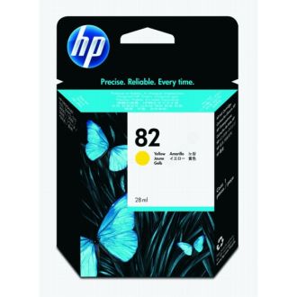 Cartouche d'origine HP CH568A / 82 - jaune