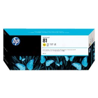 Cartouche d'origine HP C4933A / 81 - jaune