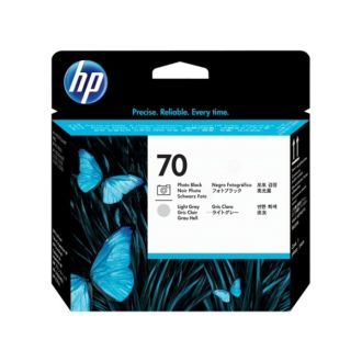 Tête d'impression d'origine HP C9407A / 70 - noire, gris claire