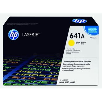 Toner d'origine HP C9722A / 641A - jaune