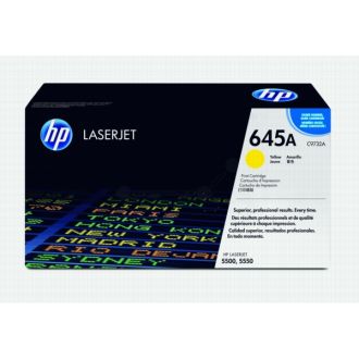 Toner d'origine HP C9732A / 645A - jaune