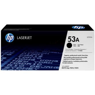 Toner d'origine HP Q7553A / 53A - noir