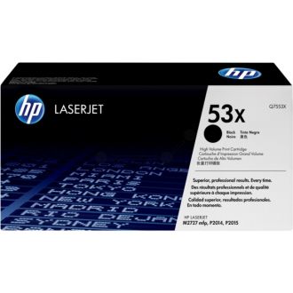 Toner d'origine HP Q7553X / 53X - noir
