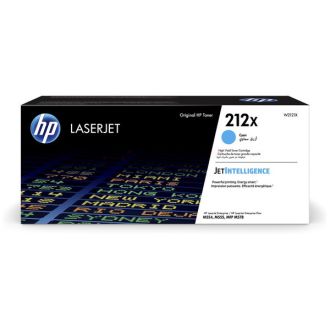 Toner d'origine HP W2121X / 212X - cyan
