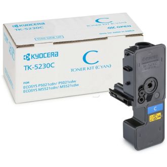 Toner d'origine Kyocera 1T02R9CNL0 / TK-5230 C - cyan