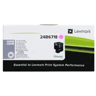 Toner d'origine Lexmark 24B6718 - magenta