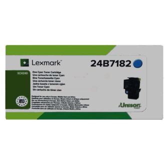 Toner d'origine Lexmark 24B7182 - cyan