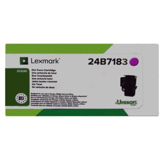 Toner d'origine Lexmark 24B7183 - magenta