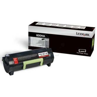 Toner d'origine Lexmark 60F0HA0 / 600HA - noir