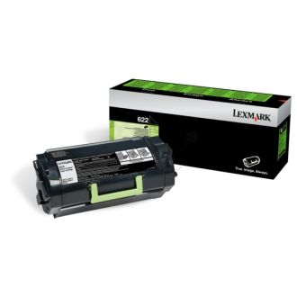 Toner d'origine Lexmark 62D2000 / 622 - noir