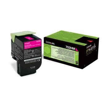 Toner d'origine Lexmark 70C2HM0 / 702HM - magenta