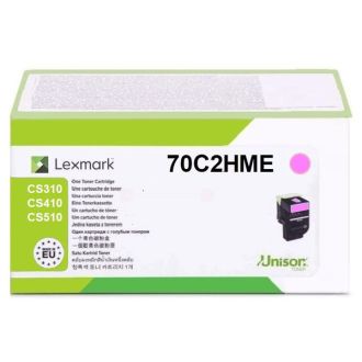 Toner d'origine Lexmark 70C2HME / 702HM - magenta