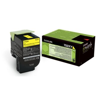Toner d'origine Lexmark 70C2XY0 / 702XY - jaune